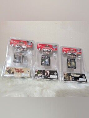 World's Smallest Micro Figures Mego Horror Series 2 Mummy Fly Pumpkin Head NEW!